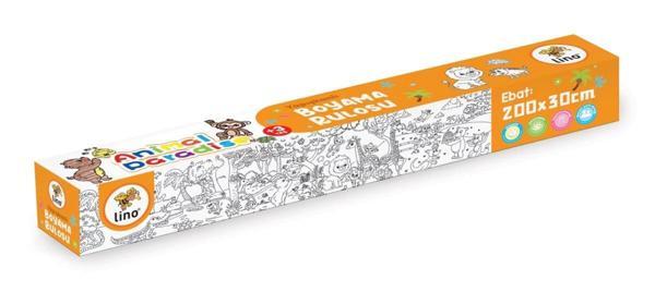 Supertrend Yapışkanlı Rulo Boyama Kağıdı 200x30 cm. ANIMAL PARADISE - Image 1