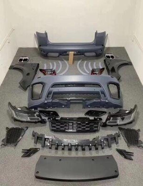 Land Rover RR Sport 2014-2017 İçin 2018+ Svr Facelift Bodykit (4 Lens Far Ve Led Stop Dahil) - Image 1