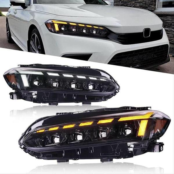 Honda Civic 2022+ 4 Lens Led Far - Image 1