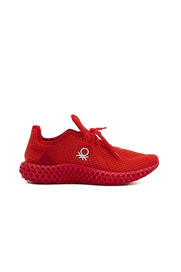 Benetton® | BN-30008 - 3570 Kırmızı - Erkek Spor Ayakkabı - Image 1