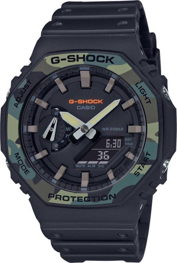 Casio Erkek G-Shock Kol Saati GA-2100SU-1ADR - Image 1