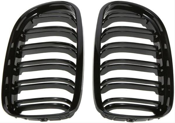 Bmw E90 2008-2011 M3 Çift Çizgi Böbrek - Piano Siyah - Image 1