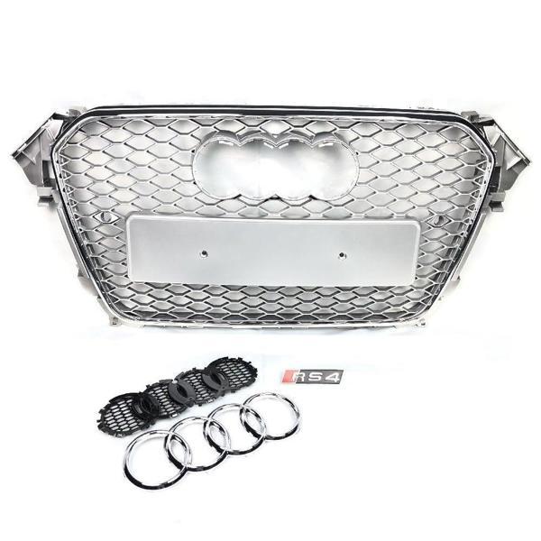 Audi A4 RS4 2011-2015 Krom Gri Panjur - Image 1