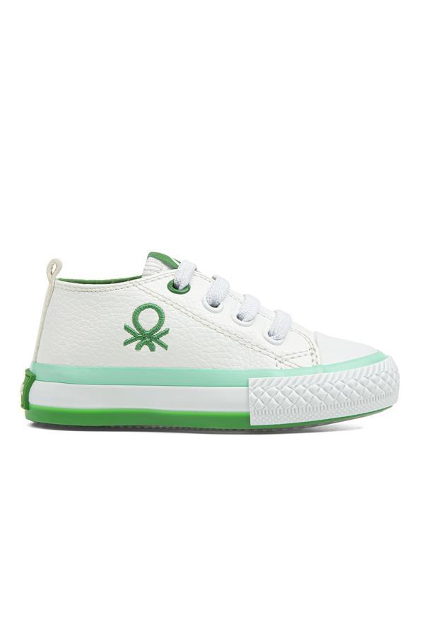 Benetton® | BN-30444 - 3394 Beyaz - Çocuk Spor Ayakkabı - Image 1