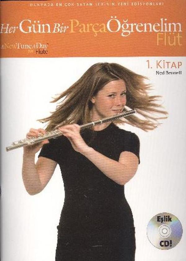 Her Gün Bir Parça Öğrenelim Flüt 1.Kitap - Porte Müzik Eğitim Yayınları - Image 1