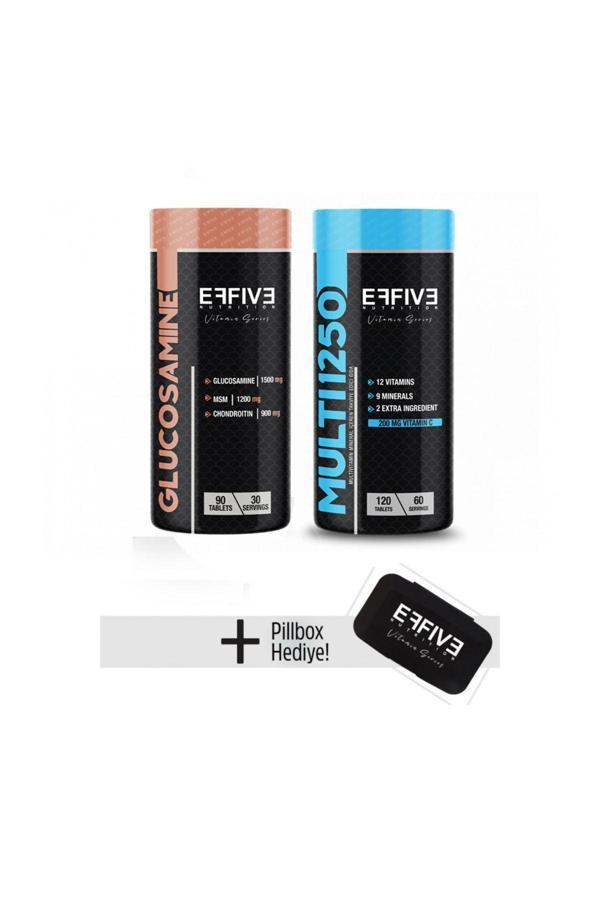 Effive Nutrition Multi1250 120 Tablet Glucosamine 90 Tablet - Image 1