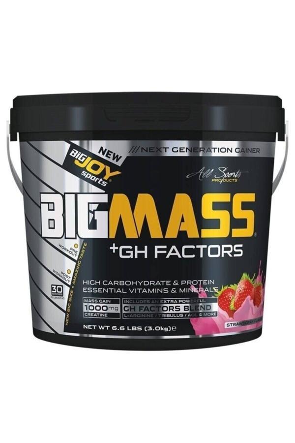Bigjoy Sports Bigjoy Big Mass Gh Factors 3000 Gr - Çilek Aroma - Image 1