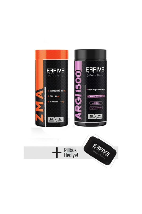 Effive Nutrition Argi1500 120 Kapsül + Zma 120 Kapsül - Image 1