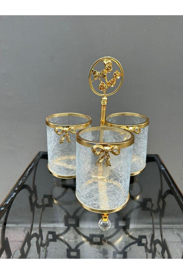 Azade Home Lux 3 Lü Kaşıklık - Image 1