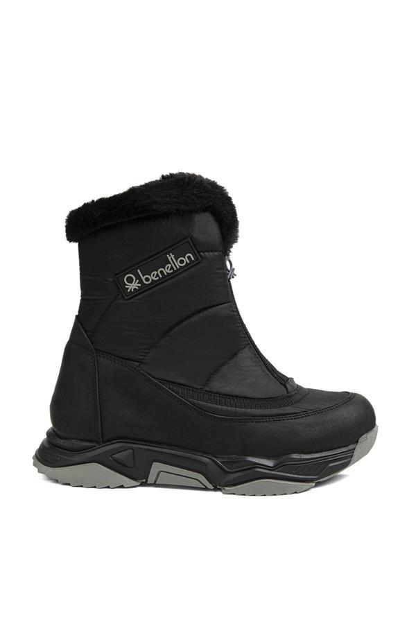 Benetton® | BN-30393 - 3256 Siyah - Kadın Bot - Image 1