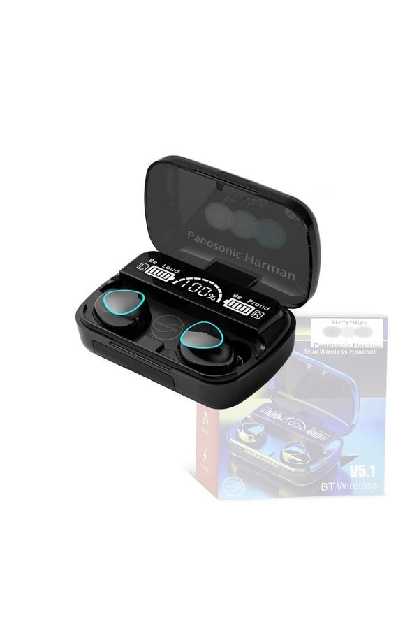Heydiye Panosonic Harman Bluetooth Buds – Tws / Anc Powerbank Kulaklık - Image 1