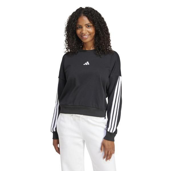 Adidas Kadın Günlük Sweatshirt Essentials 3-Stripes French Terry Sweatshirt Je0016 - Image 1