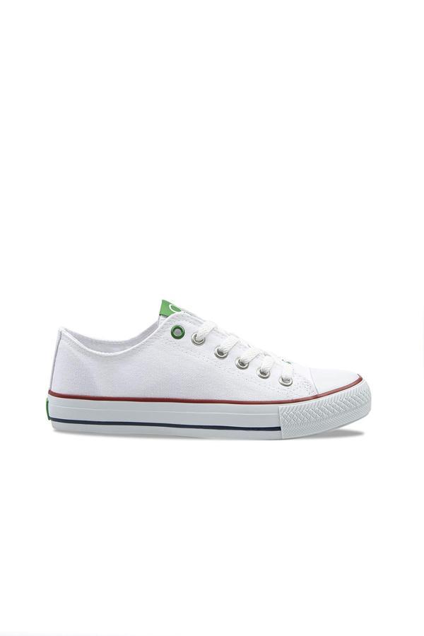 Benetton® | BN-30196 - 3374 Beyaz - Kadın Spor Ayakkabı - Image 1