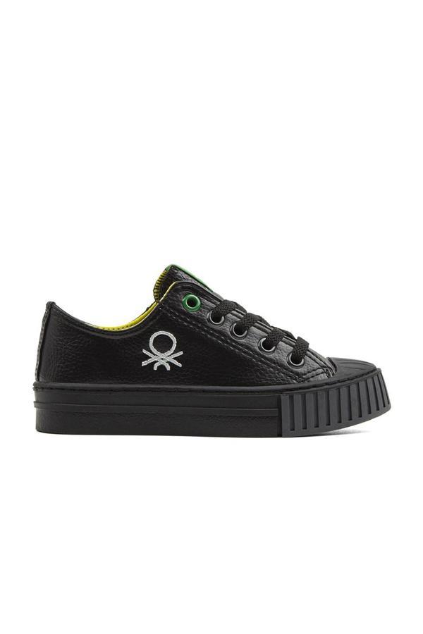 Benetton® | BN-30557 - 3114 Siyah Gri - Çocuk Spor Ayakkabı - Image 1