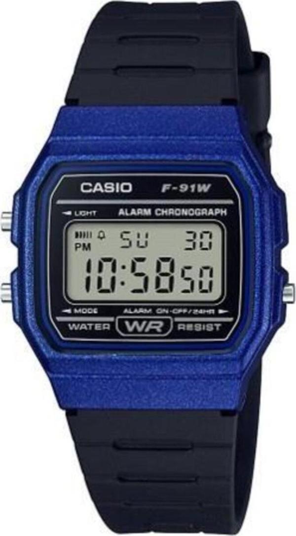 Casio Erkek Retro Kol Saati F-91WM-2ADF - Image 1