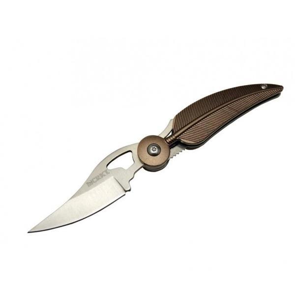 Crkt Tüy Çakı Brown 6077BR 18.5 CM - Image 1