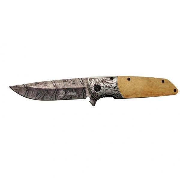 Columbia Ahşap Kahve Çakı A-2150-C 21 CM - Image 1