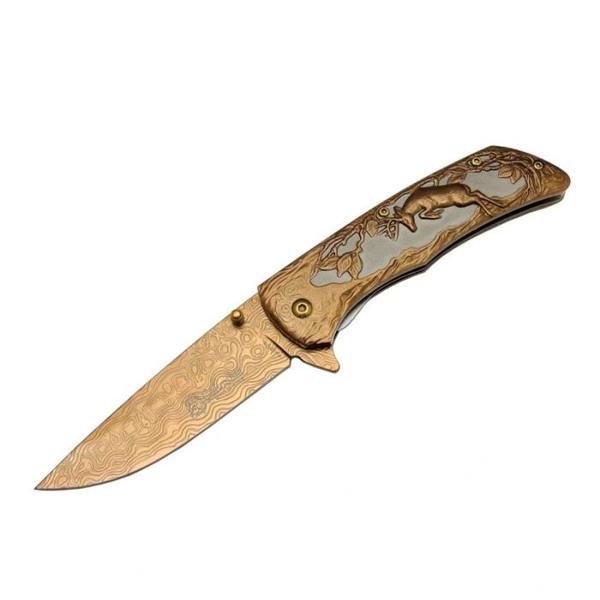 Columbia Geyikli Çakı gold FX-2370-B 21 CM - Image 1
