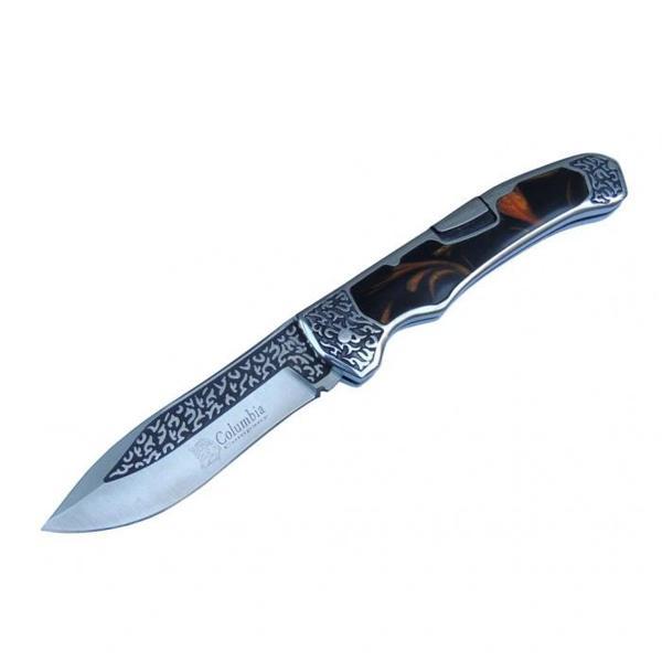 Columbia İşlemeli Çakı A-3154-B 23.5 CM - Image 1