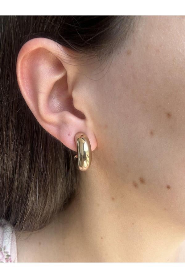 Atelier Emine Gold Bombe Küpe - Image 1