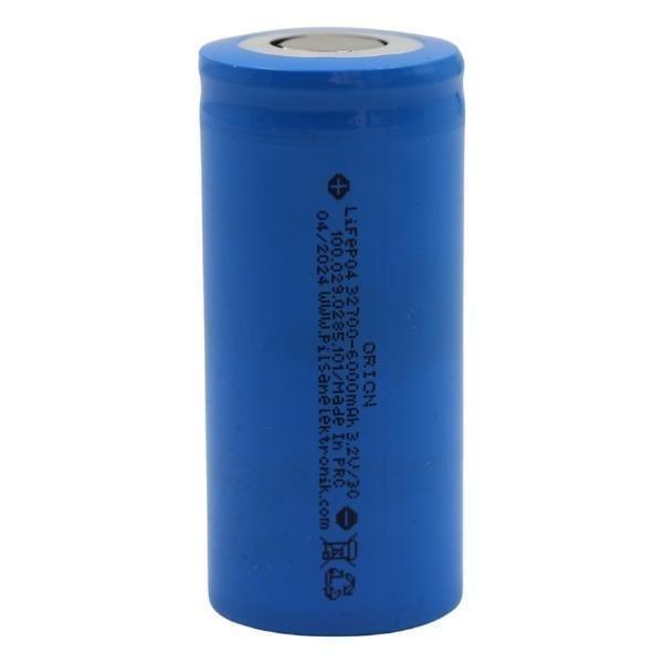 ORION PİL LIFEPO4 IFR 32700 6000 MAH 3C MAVİ - Image 1