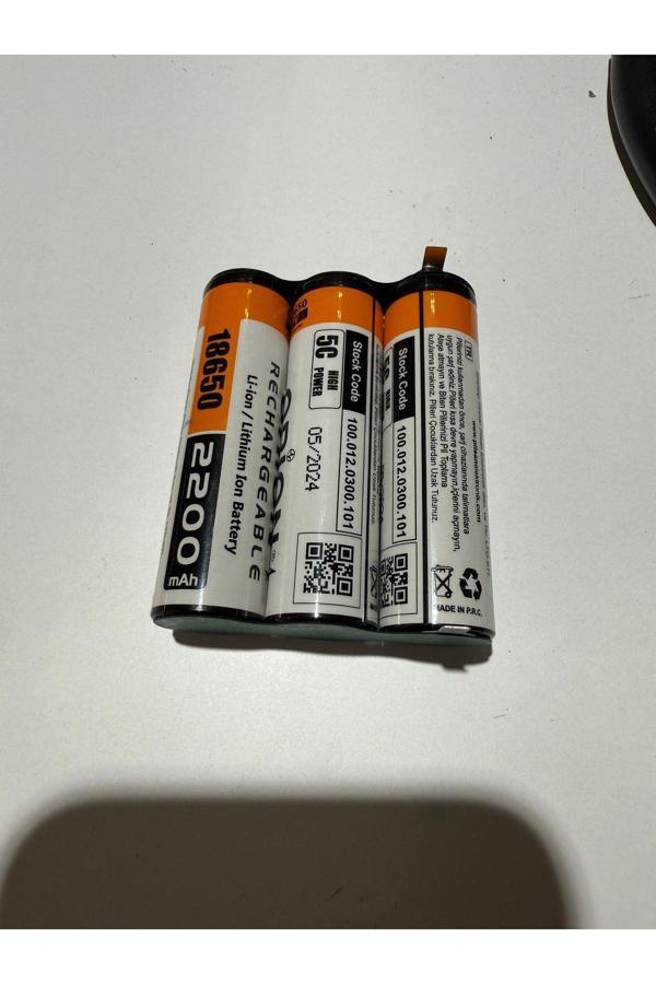 1860 lityum ion 3.7v 6600mah 5c grup batarya pil - Image 1