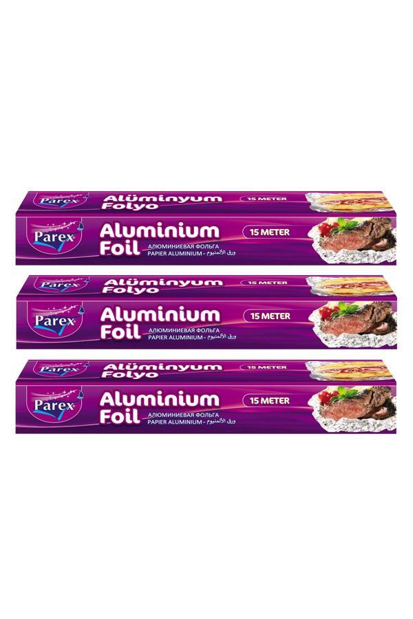 Alüminyum Folyo 15 Mt Üçlü Set - Image 1