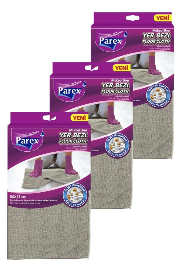 Mikrofiber Yer Bezi 50 x 55 cm Üçlü Set - Image 1