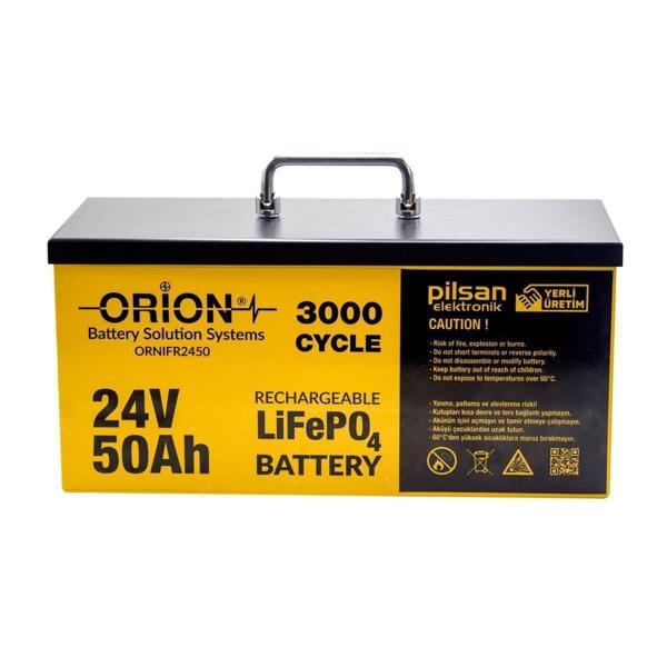 Orion 24V 50Ah LiFePO4 Akü - Image 1