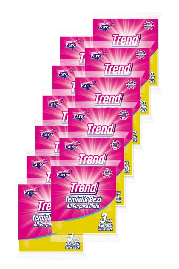 Trend Temizlik Bezi 3'lü 12 Paket 1 Koli - Image 1