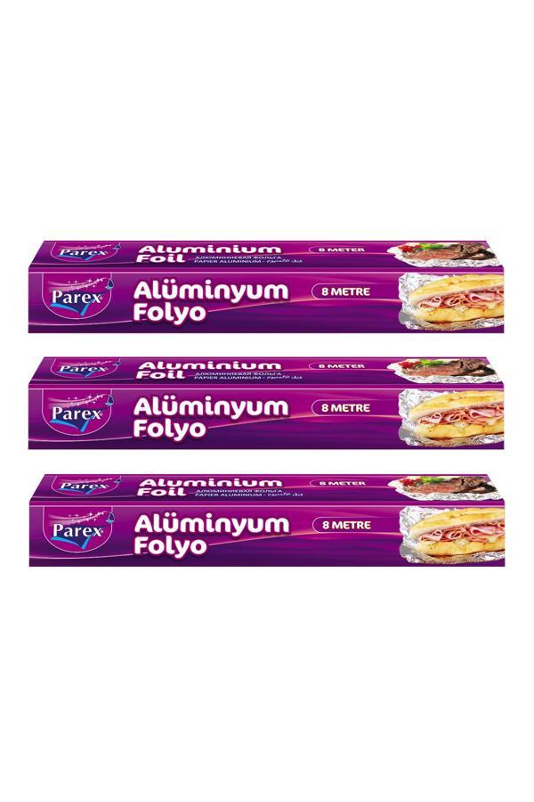 Alüminyum Folyo 8 Mt Üçlü Set - Image 1