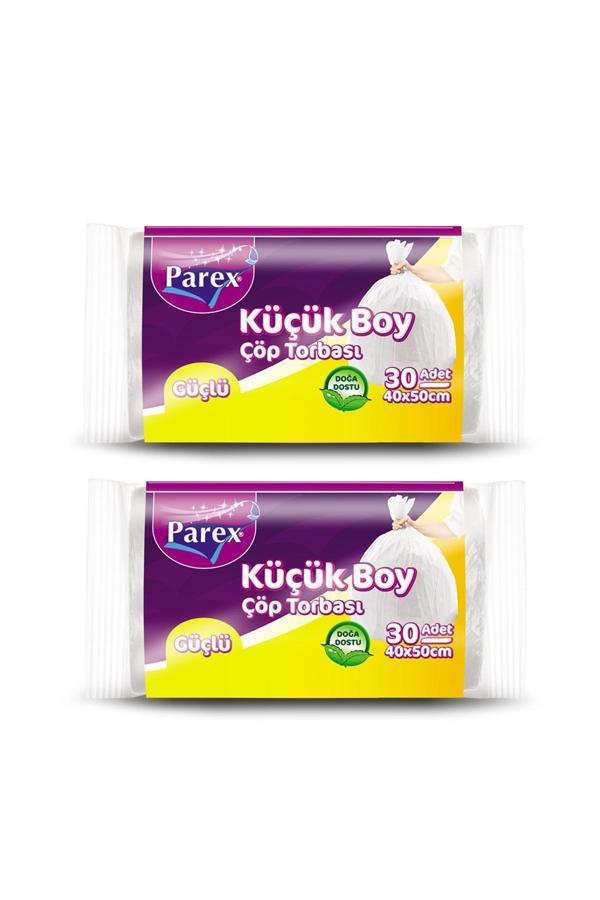Güçlü Çöp Torbası Küçük Boy 30'lu 40 x 50 cm İkili Set - Image 1