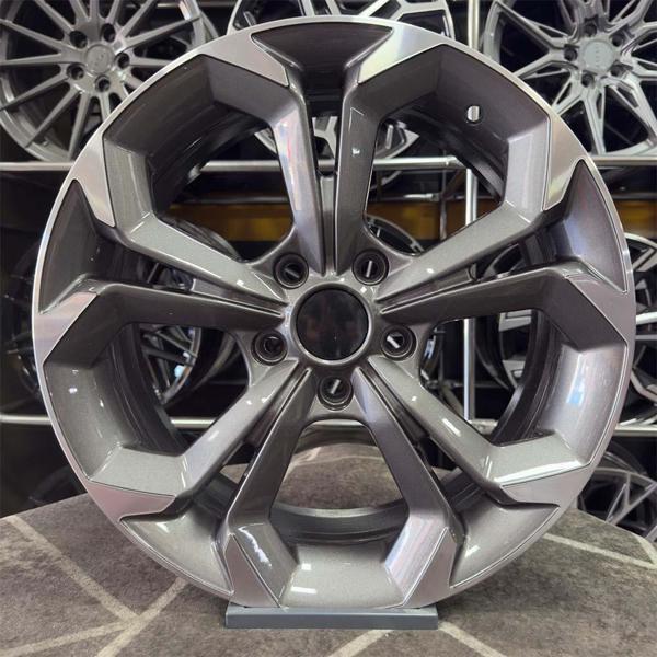 17 inç 5x114.3 Civic Rs Gun Metal Elmas Kesim Jant Modeli (4 Adet) - Image 1