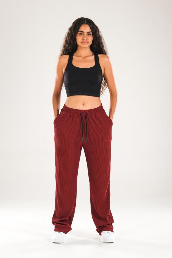 Fitilli Bordo Baggy Pantolon - Image 1