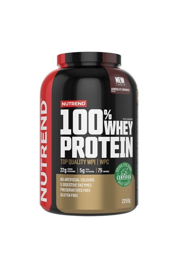 Nutrend %100 Whey Protein Tozu 2250 Gr Çikolata & Browni Aromalı - Image 1