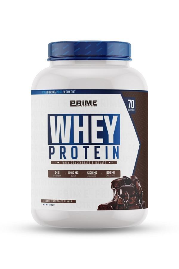 Prime Nutrition Whey Protein™ 2310 Gram - Double Chocolate - 70 Servis - Image 1
