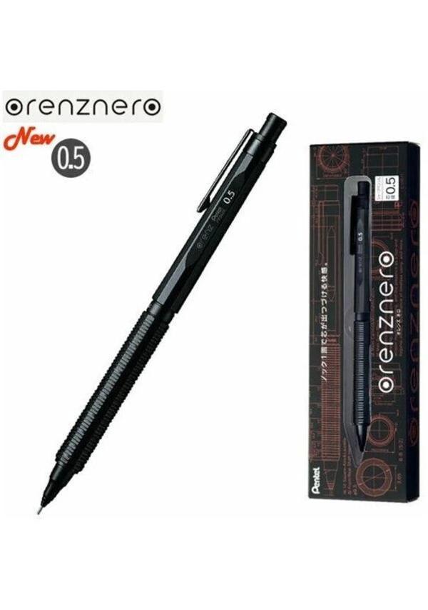 Supertrend Orenz Nero Karbon Gövde Mekanik Versatil Kalem 0.5 mm SİYAH - Image 1