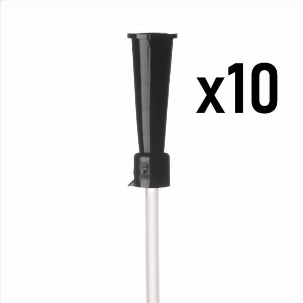 Bıçakcılar Aspirasyon Sondası No: 10 (Siyah) - 10 Adet - Image 1
