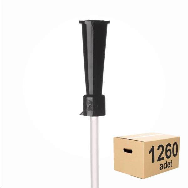 Bıçakcılar Aspirasyon Sondası No: 10 (Siyah) - 1260 Adet (1 Koli) - Image 1