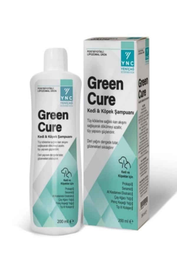 YNC Green Cure Kedi Köpek Şampuanı 250mL - Image 1