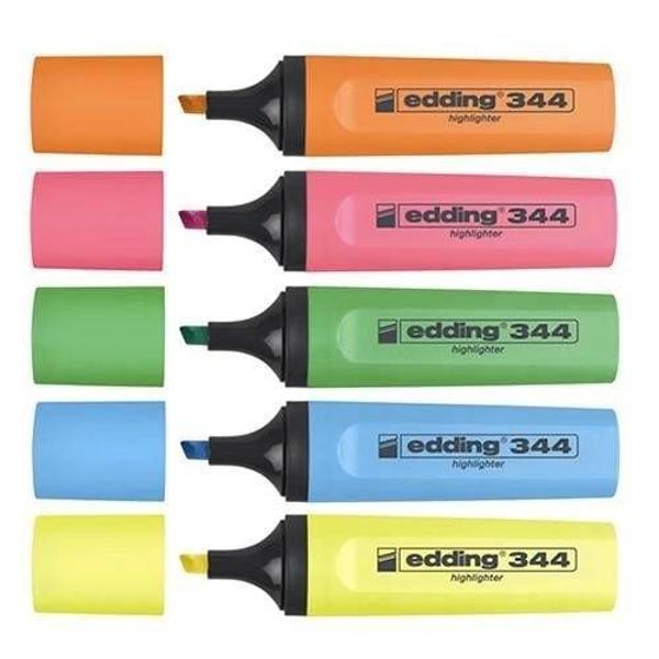 Supertrend 344 Highlighter Fosforlu İşaretleme Kalemi Seti 5 Renk - Image 1