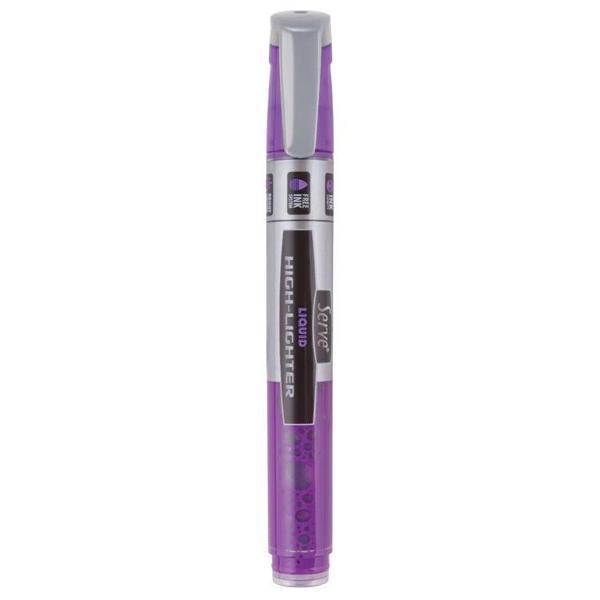 Supertrend Liquid Highlighter Sıvı Mürekkepli Fosforlu Kalem MOR - Image 1