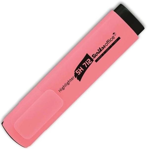Supertrend Office Highlighter Fosforlu İşaretleme Kalemi PASTEL PEMBE - Image 1
