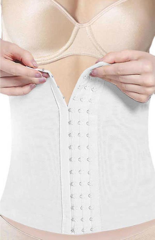Elite Life Kadın Dikişsiz Silikon Bantlı Agraflı Ayarlı 3D Beden Küçülten Korse ( K-09 ) - Image 1