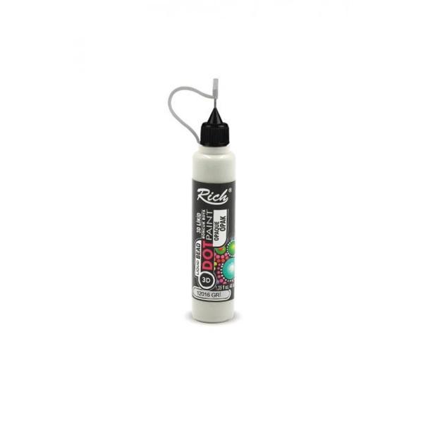 Supertrend 3D Dot Mandala Boyası 40 cc. GRİ - Image 1