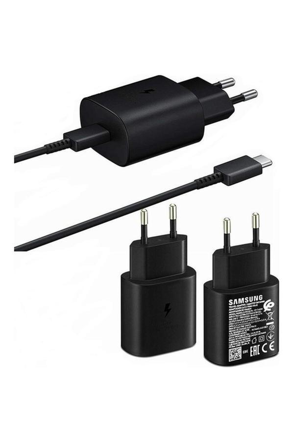 Samsung Ta800 Fast Charg. 25W Type-C Şarj Aleti Siyah (Samsung Türkiye Garantili) - Image 1