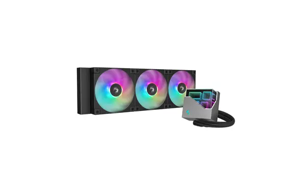 DeepCool LT360-ARGB 360mm Siyah İşlemci Sıvı Soğutucu - Image 1