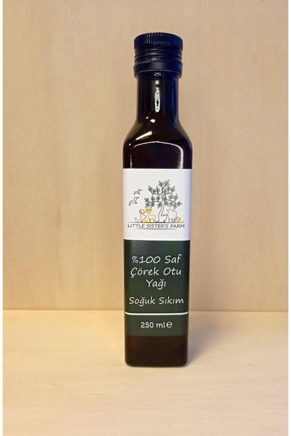 Little sister's farm Soğuk Pres Çörek Otu Yağı 250 ml - Image 1