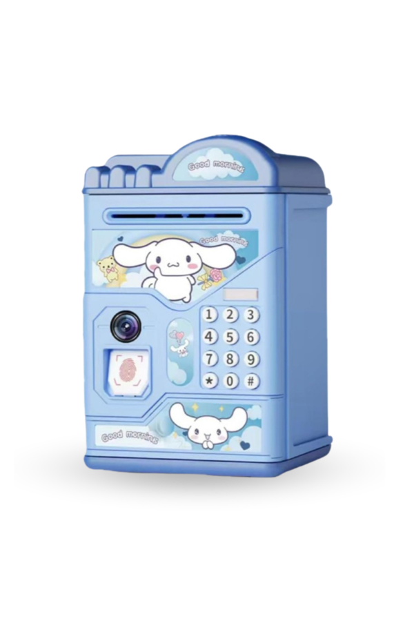 Büro Ev Ofis Çocuk Hediyesi için Kuromi Figür Şifreli Atm Kumbara - Image 1