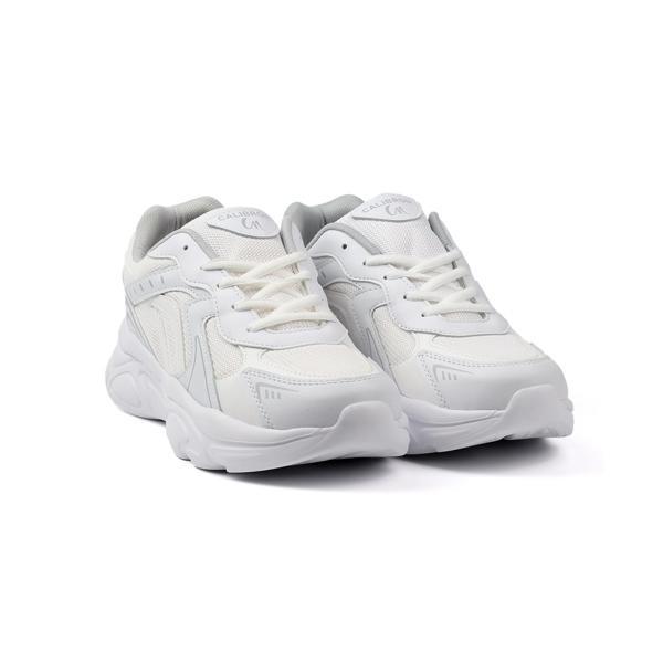 Erkek Beyaz Günlük Spor Ayakkabı Rahat Yürüyüş Koşu Sneaker Hafif Tabanlı - Image 1